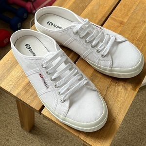 Superga 2402 Mule in White